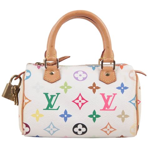 louis vuitton purses white|louis vuitton white colorful purse.